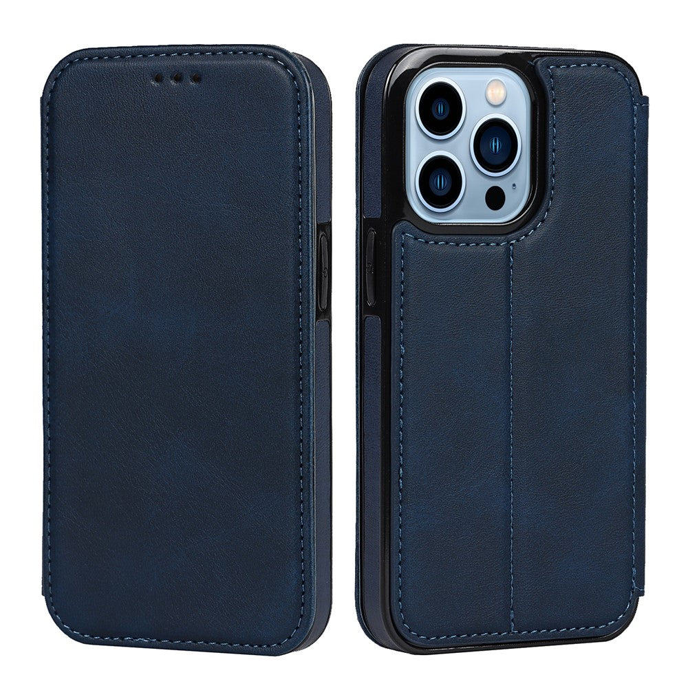 Jazz Series PU Leather Card Slots Magnetic Auto Closure Phone Cover Case with Foldable Stand for iPhone 11 Pro Max 6.5 inch