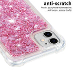 Reinforced Corner Anti-fall Quicksand Glitter TPU Protective Phone Case Shell for iPhone 11 6.1 inch