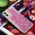 Reinforced Corner Anti-fall Quicksand Glitter TPU Protective Phone Case Shell for iPhone 11 6.1 inch