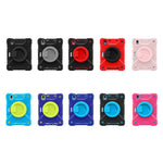 360-degree Rotating Kickstand Anti-Scratch Anti-Drop PC + Silicone Tablet Case with Shoulder Strap for iPad mini (2024) / mini (2021)