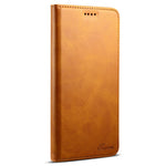 SUTENI Textured Surface Magnetic Automatic Closing Wallet Stand Design Leather Case for iPhone 12/12 Pro 6.1 inch