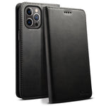 SUTENI Textured Surface Magnetic Automatic Closing Wallet Stand Design Leather Case for iPhone 12/12 Pro 6.1 inch