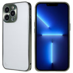 iPhone 13 Pro Max 6,7 tum Matt Mobilmobil PC + Metall Hybrid Skal Skyddande Skal