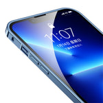 For iPhone 13 Pro 6.1 inch Anti-scratch PC + Metal Hybrid Case Matte Mobile Phone Shell