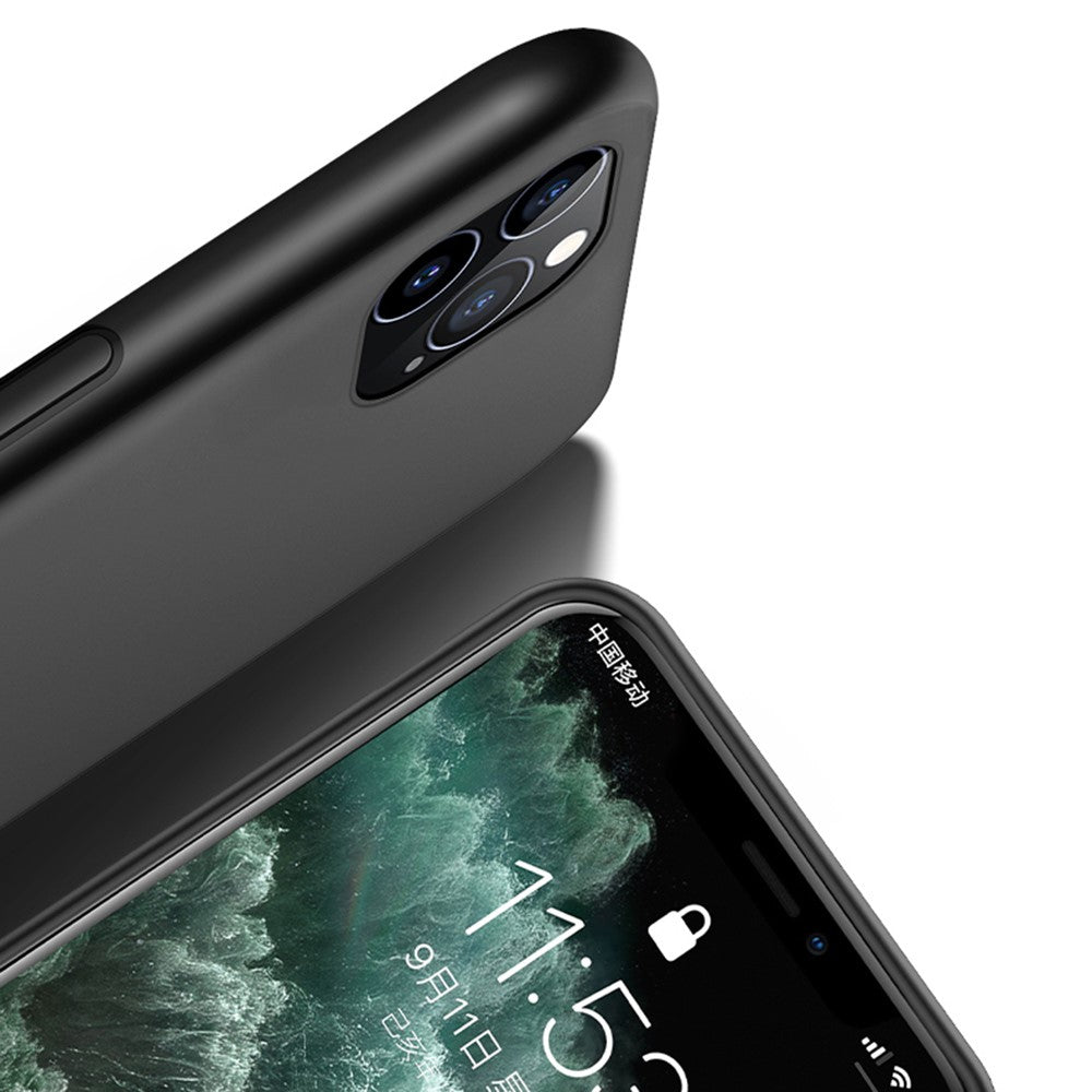 Lätt bakstycke i TPU + PU-läder, smalt, stötsäkert mobilfodral med inbyggd magnetisk metallplåt för iPhone 13 6,1 tum