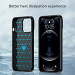 1,8 mm kulfiber børstet tekstur fleksibel TPU anti-fald telefonbagcover til iPhone 13 Pro 6,1 tommer
