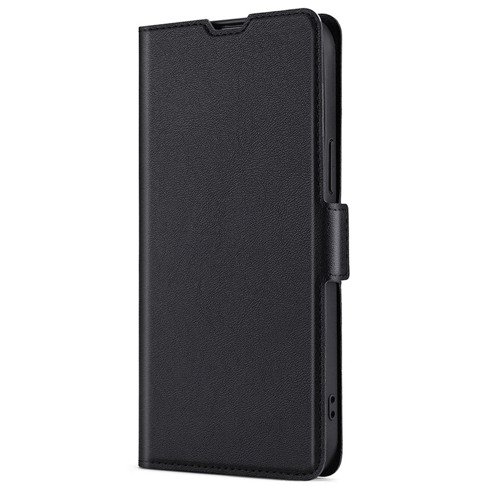 Ultra-thin Side Magnetic Clasp PU Leather Cover Phone Stand Case with Card Slot for iPhone SE (2022)/SE (2020)/8/7 2020