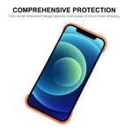 ENKAY HAT PRINCE For iPhone 12 Pro Max 6.7 inch Frameless Slim Phone Case with 9H Tempered Glass Screen Protector Heat Dissipation Phone Cover Drop Resistant Protective Shell