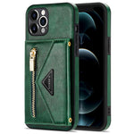 N.BEKUS til iPhone 12 Pro Max 6,7 tommer Wallet med Kickstand Design, Godt Beskyttet PU Læder + TPU Mobiltelefon Cover med Lang Snor