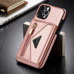N.BEKUS for iPhone 12 mini 5.4 inch Kickstand Design Wallet Anti-scratch Drop-proof PU Leather + TPU Mobile Phone Case with Long Lanyard