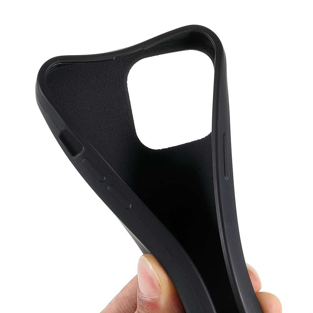 iPhone 13 Pro Max 6,7 tum Axelremsdesign Matt Stoppsäkert Mobilskal Mjukt TPU-skydd