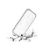 Crystal Magnetic Phone Case for iPhone 7 4.7 inch/8 4.7 inch/SE (2020)/SE (2022), Flexible TPU Phone Protective Cover