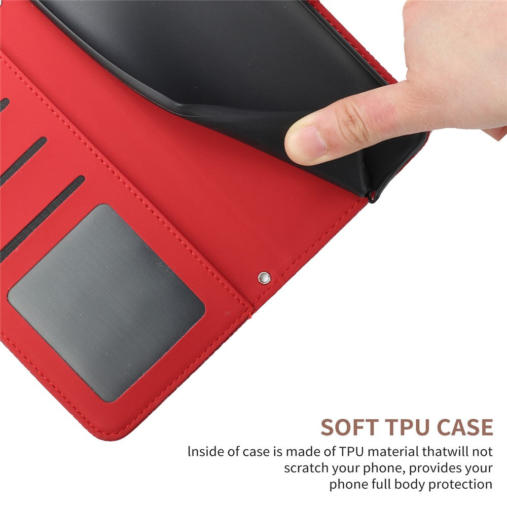 For iPhone 12 mini 5.4 inch Butterfly Flower Pattern Imprinted Stand Case Shockproof Skin-touch Feeling PU Leather Wallet Anti-fall Cover with Strap
