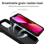 For iPhone 13 mini 5.4 inch Mobile Phone Cover Slide Camera Protection Ring Kickstand Hybrid PC + TPU Phone Case