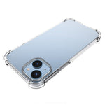 Til iPhone 14 6,1 tommer fortykket TPU-cover med fire hjørner mod fald, skridsikkert telefoncover