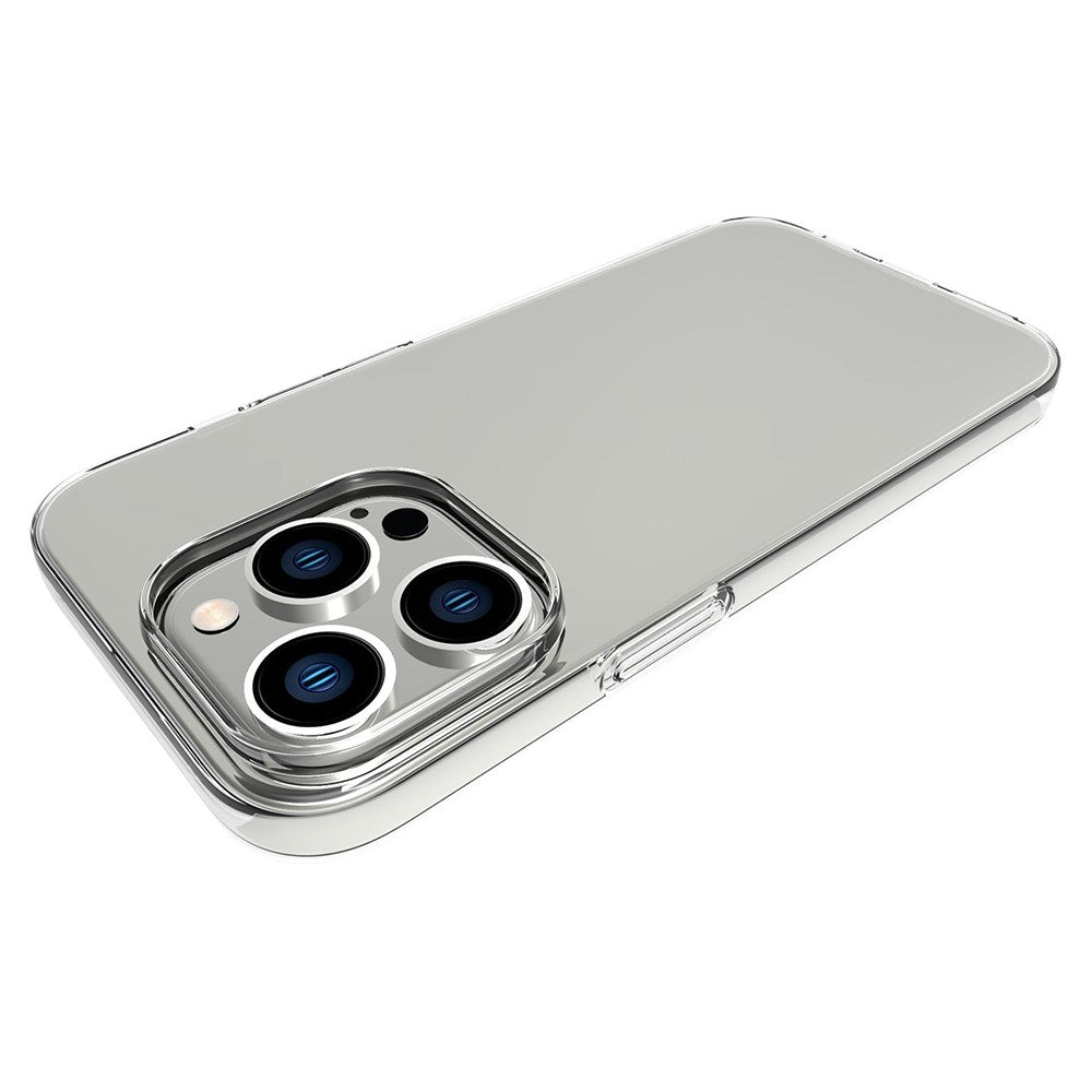 For iPhone 14 Pro 6.1 inch High Transparency Mobile Phone Case Drop-proof TPU Back Cover