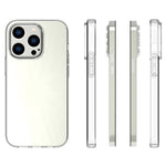 For iPhone 14 Pro 6.1 inch High Transparency Mobile Phone Case Drop-proof TPU Back Cover