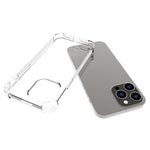 For iPhone 14 Pro Max 6.7 inch Anti-fall Protection Soft TPU Cover Non-slip Shockproof Mobile Phone Case