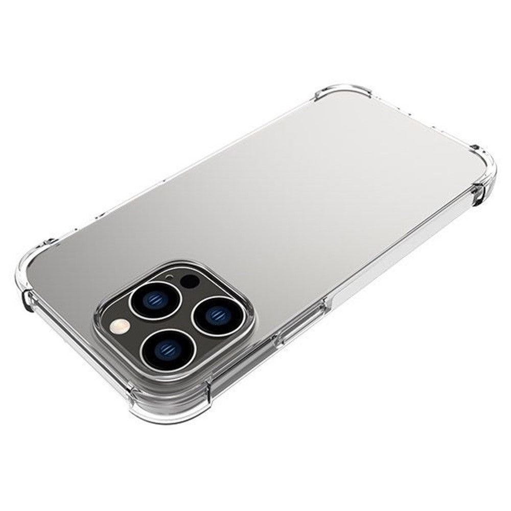 For iPhone 14 Pro Max 6.7 inch Anti-fall Protection Soft TPU Cover Non-slip Shockproof Mobile Phone Case