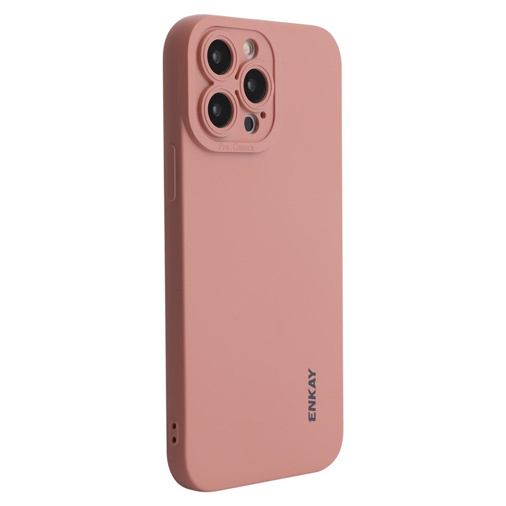 ENKAY HAT PRINCE for iPhone 12 Pro 6.1 inch Soft Liquid Silicone Case Precise Cutouts Camera Protection Anti-Scratch Cover