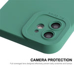 ENKAY HAT PRINCE Liquid Silicone Case for iPhone 12 6.1 inch, Precise Cutouts Slim Fit Shockproof Protective Back Cover