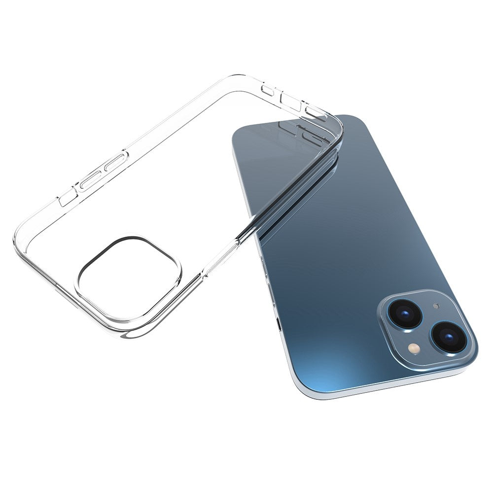 10Pcs/Pack Cellphone Case for iPhone 14 6.1 inch, Precise Cutouts Clear TPU Inner Watermark-Free Phone Cover