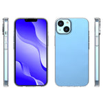 10Pcs/Pack Cellphone Case for iPhone 14 6.1 inch, Precise Cutouts Clear TPU Inner Watermark-Free Phone Cover