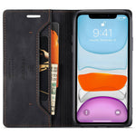 AUTSPACE A01 Series for iPhone 11 Pro 5.8 inch PU Leather Case RFID Blocking Wallet Stand Flip Cover