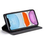 AUTSPACE A01 Series for iPhone 11 Pro 5.8 inch PU Leather Case RFID Blocking Wallet Stand Flip Cover