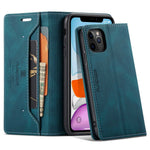AUTSPACE A01 Series for iPhone 11 Pro 5.8 inch PU Leather Case RFID Blocking Wallet Stand Flip Cover