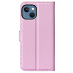 For iPhone 14 Plus 6.7 inch Litchi Texture PU Leather Collision Resistant Stand Flip Cover Full Protective Wallet Phone Case