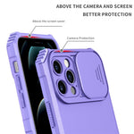Justerbart vertikalt stativskal för iPhone 12 Pro 6,1 tum, TPU + PC-kameraskyddsskydd