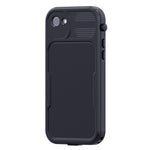 SHELLBOX A Series IP68 Vandtæt Hybrid Telefon Bagcover til iPhone 7 4.7 inch / 8 4.7 inch / SE (2020) / (2022), IP6X Støvtæt Beskyttende Cover med Snor