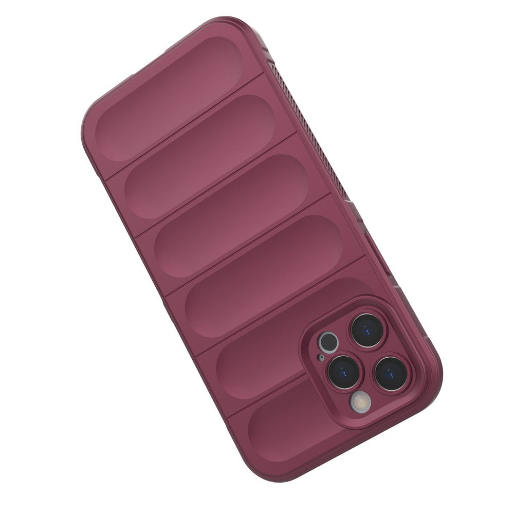 For iPhone 12 Pro Max 6.7 inch TPU Phone Protector Case, Anti-fall Rugged Back Shell Cover