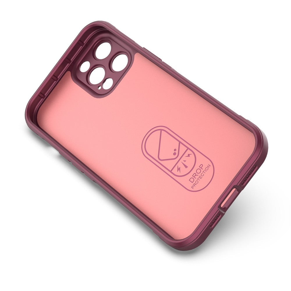 For iPhone 12 Pro Max 6.7 inch TPU Phone Protector Case, Anti-fall Rugged Back Shell Cover