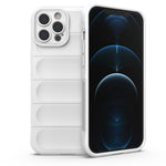 For iPhone 12 Pro Max 6.7 inch TPU Phone Protector Case, Anti-fall Rugged Back Shell Cover