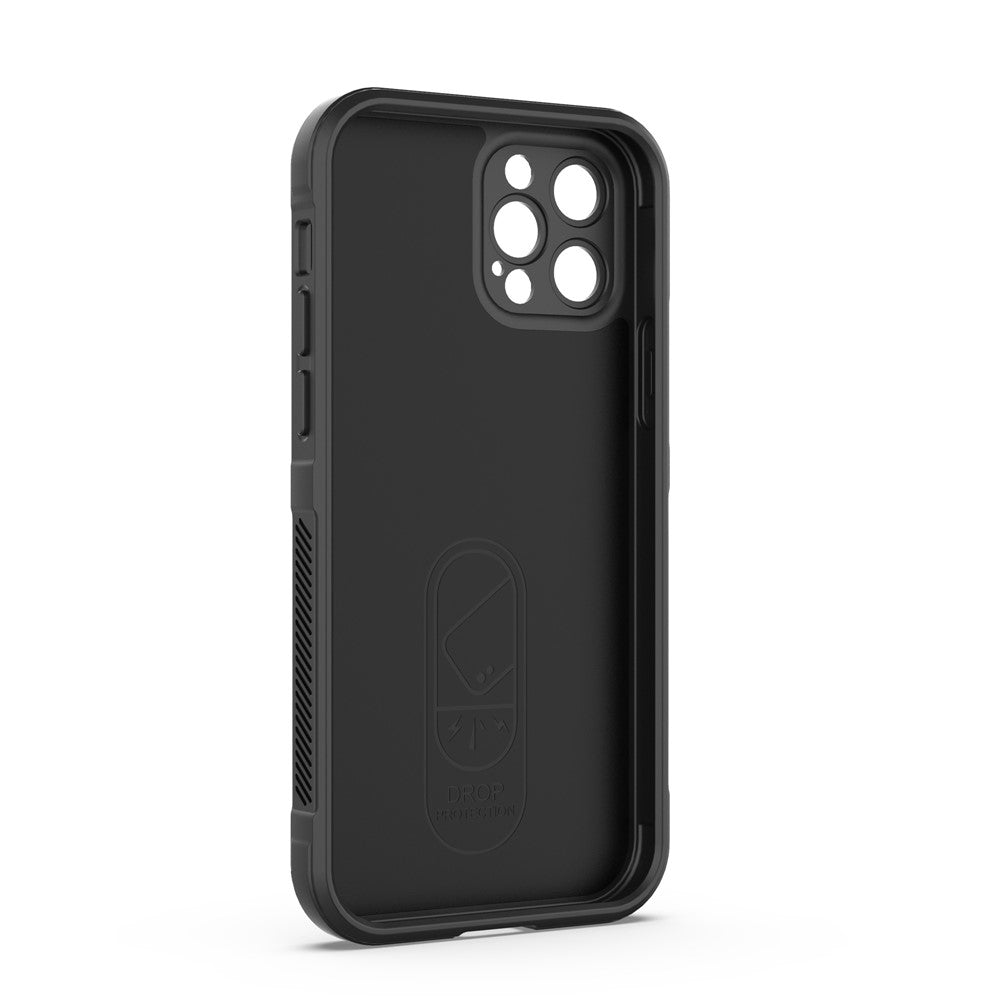 For iPhone 12 Pro 6.1 inch TPU Phone Protector Case, Collision Resistant Rugged Back Shell Cover
