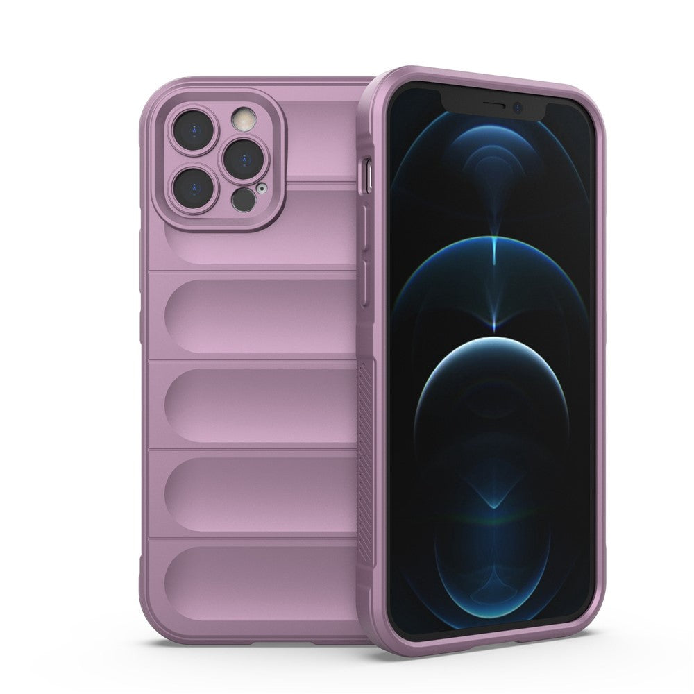 For iPhone 12 Pro 6.1 inch TPU Phone Protector Case, Collision Resistant Rugged Back Shell Cover