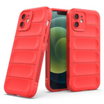 For iPhone 12 6.1 inch Drop Protection Rugged Back Shell TPU Phone Protector Case