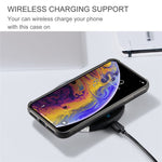 JEEHOOD För iPhone XS Max 6,5 tum Avtagbar Dragkedja Plånbok Magnetiskt Absorberande Fodral Fallskyddande Reptåligt Läderbelagt TPU mobilskal med Stöd