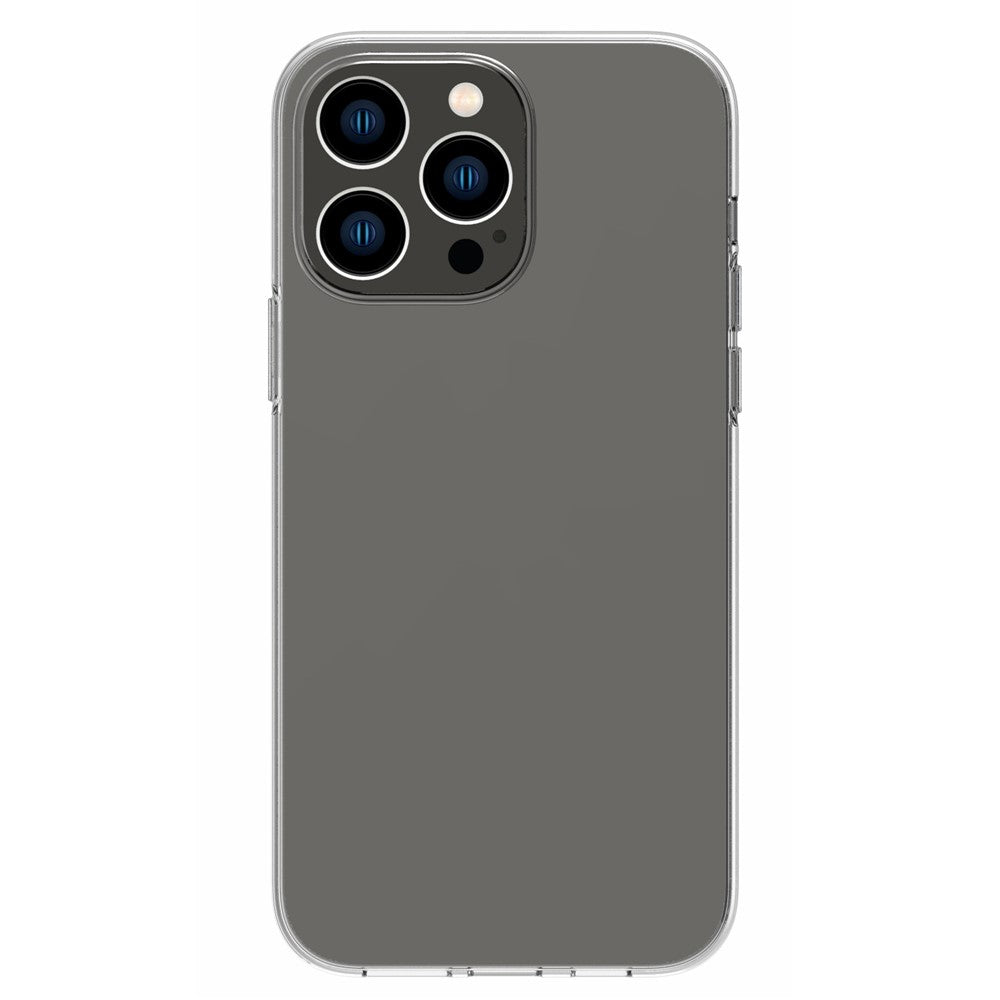 For iPhone 14 Pro Max 6.7 inch 10Pcs/Pack Clear TPU Phone Back Case Inner Watermark-Free Protective Cover