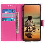 For iPhone 14 Pro 6.1 inch Litchi Texture Wear-resistant PU Leather Cover Stand Magnetic Protective Drop-proof Wallet Case