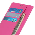 For iPhone 14 Pro 6.1 inch Litchi Texture Wear-resistant PU Leather Cover Stand Magnetic Protective Drop-proof Wallet Case