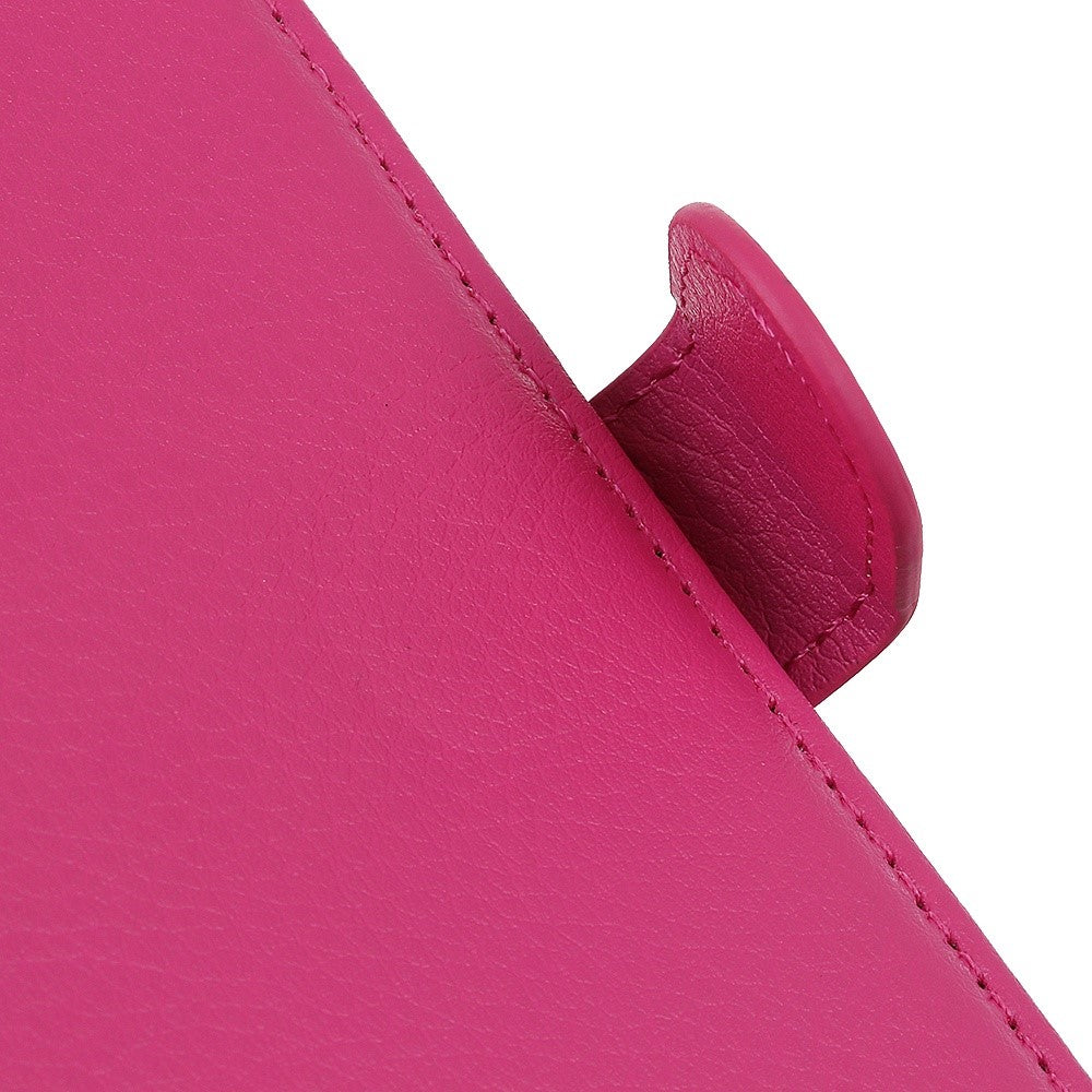 For iPhone 14 Pro 6.1 inch Litchi Texture Wear-resistant PU Leather Cover Stand Magnetic Protective Drop-proof Wallet Case