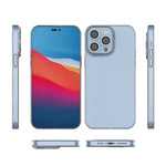 Til iPhone 14 Pro Max 6.7 tommer Gennemsigtigt Ultratyndt TPU-cover Faldbeskyttende Telefoncover