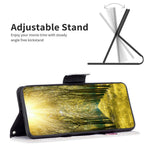 For iPhone 14 Pro Leather Case Pattern Printing Wallet Stand Flip Mobile Cover
