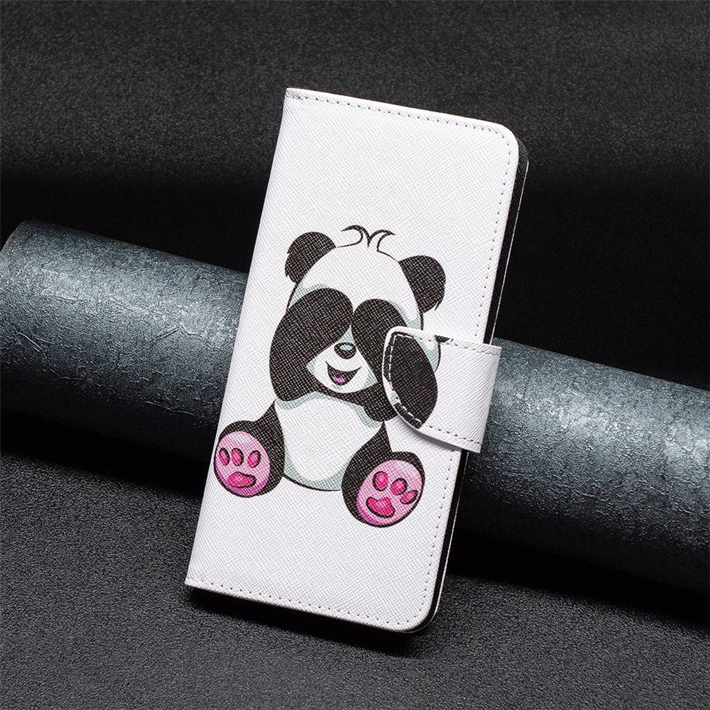 For iPhone 14 Pro Leather Case Pattern Printing Wallet Stand Flip Mobile Cover
