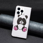 For iPhone 14 Pro Leather Case Pattern Printing Wallet Stand Flip Mobile Cover