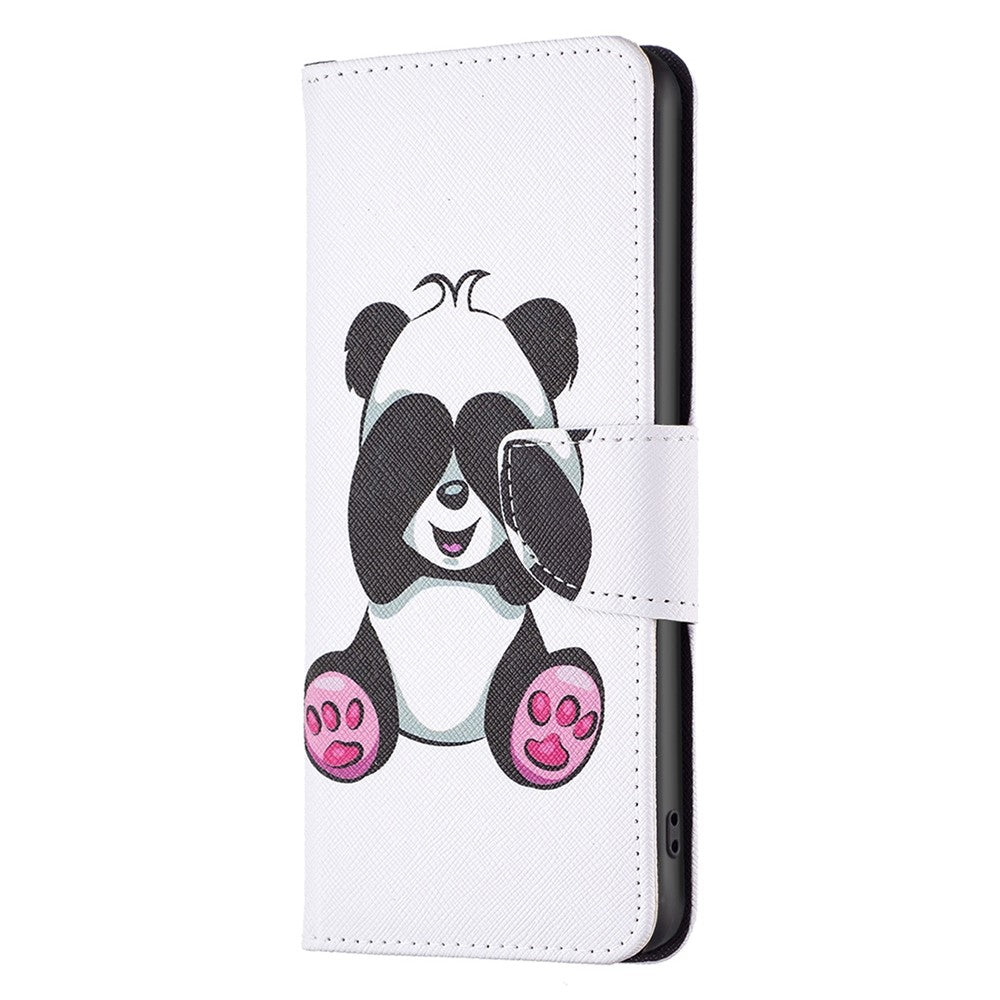 For iPhone 14 Pro Leather Case Pattern Printing Wallet Stand Flip Mobile Cover