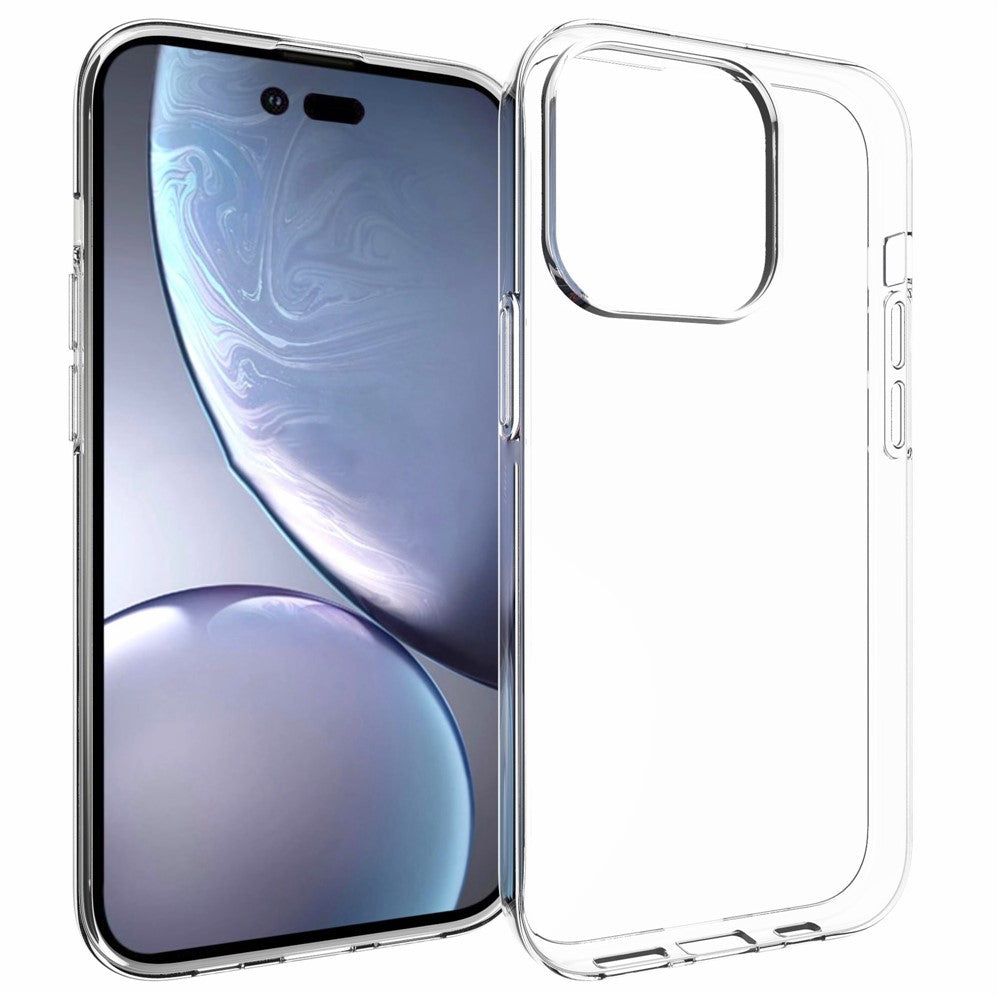 Til iPhone 14 Pro 6,1 tommer let, tyndt og holdbart TPU-telefoncover uden indre vandmærke – Blød bagsidebeskytter